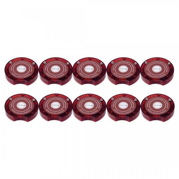 10 بياجر نداء بديلة إضافية لجهاز Retekess TD165